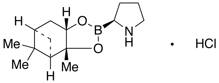 (1R,2R,3S,5R)-Pinanediol Pyrrolidine-2S-boronate Hydrochloride