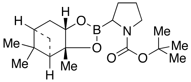 (1R,2R,3S,5R)-Pinanediol Pyrrolidinecarboxylic Acid Boronate tert-Butyl Ester