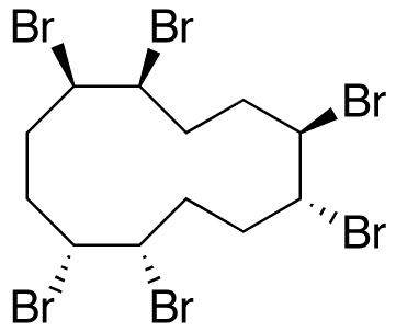 (1R,2R,5S,6R,9R,10S)-rel-1,2,5,6,9,10-Hexabromocyclododecane