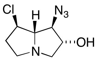 (1R,2R,7R,7aS)-1-Azido-7-chlorohexahydro-1H-pyrrolizin-2-ol