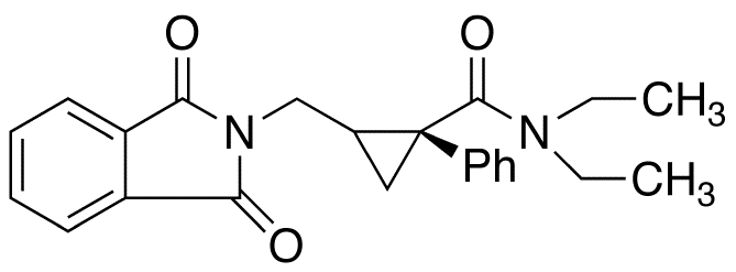 (1R,2S)-2-[(1,3-Dihydro-1,3-dioxo-2H-isoindol-2-yl)methyl]-N,N-diethyl-1-phenylcyclopropanecarboxamide