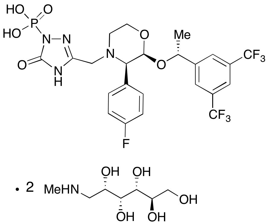 (1’R,2S,3R)-Fosaprepitant Dimeglumine