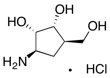 (1R,2S,3R,5R)-3-Amino-5-(hydroxymethyl)-1,2-cyclopentanediol Hydrochloride