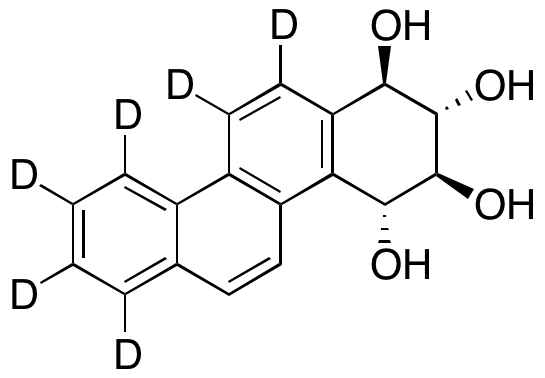 (1R,2S,3S,4R)-1,2,3,4-Tetrahydrochrysene-1,2,3,4-tetrol-d6