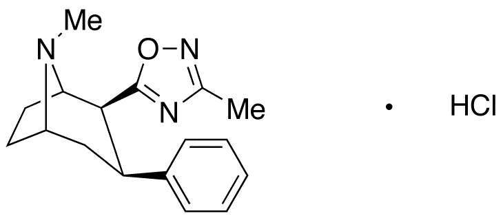 (1R,2S,3S,5S)-3-Phenyl-2-(3-methyl-1,2,4-oxadiazol-5-yl) Tropane