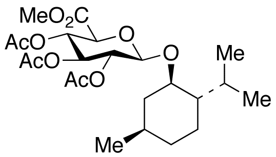 (1R,2S,5R)-(-)-Menthol 2,3,4-Tri-O-acetyl-β-D-glucuronide Methyl Ester