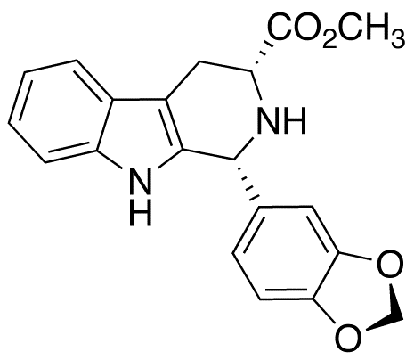 (1R,3R)-Methyl-1,2,3,4-tetrahydro-1-(3,4-methylenedioxyphenyl)-9H-pyrido[3,4-b]indole-3-carboxylate