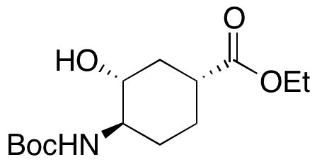 (1R,3R,4R)-4-[[(1,1-Dimethylethoxy)carbonyl]amino]-3-hydroxycyclohexanecarboxylic Acid Ethyl Ester