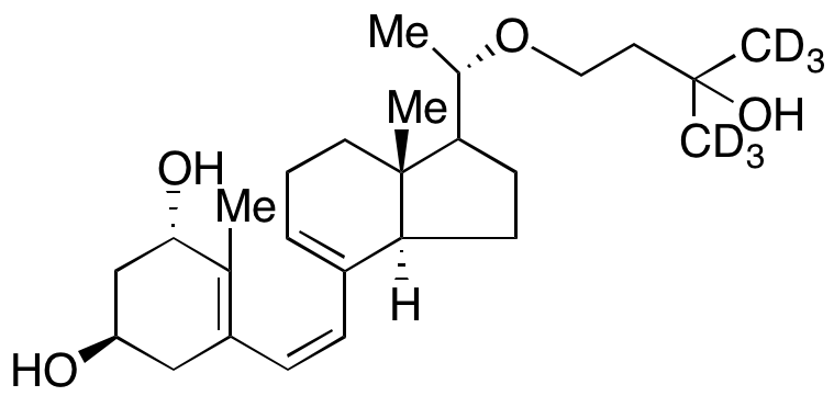 (1R,3S)-5-((Z)-2-((3aR,7aS)-1-((S)-1-(3-Hydroxy-3-methylbutoxy-d6)ethyl)-7a-methyl-2,3,3a,6,7,7a-hexahydro-1H-inden-4-yl)vinyl)-4-methylcyclohex-4-ene-1,3-diol