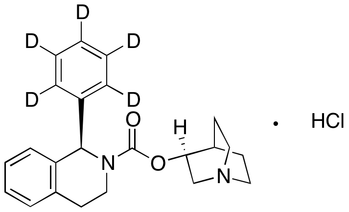 (1R,3S-)Solifenacin-d5 Hydrochloride