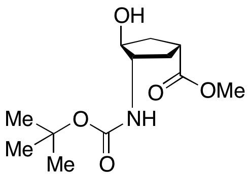 (1R,3S,4S)-3-[[(1,1-Dimethylethoxy)carbonyl]amino]-4-hydroxycyclopentanecarboxylic Acid Methyl Ester