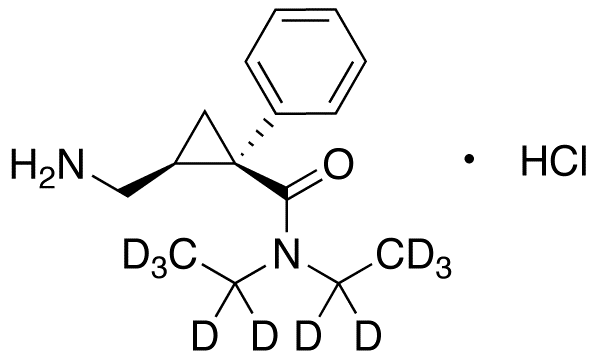 (1R-cis)-Milnacipran-d10 Hydrochloride