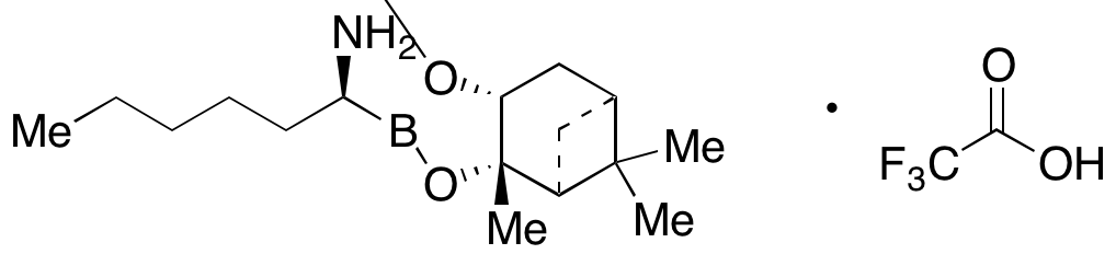 (1S)-(αR,3aS,4S,6S,7aR)-Hexahydro-3a,8,8-trimethyl-α-pentyl-4,6-methano-1,3,2-benzodioxaborole-2-methanamine Trifluoroacetic Acid Salt