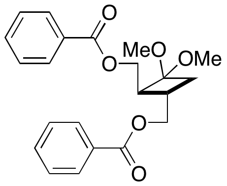 (1S,2S)-1,2-Bis(benzoyloxymethyl)-2,3-dimethyoxy-cyclobutane