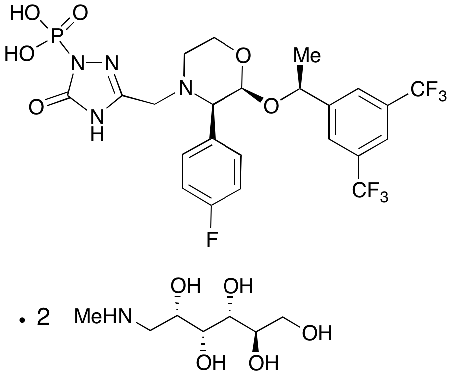 (1’S,2S,3R)-Fosaprepitant Dimeglumine