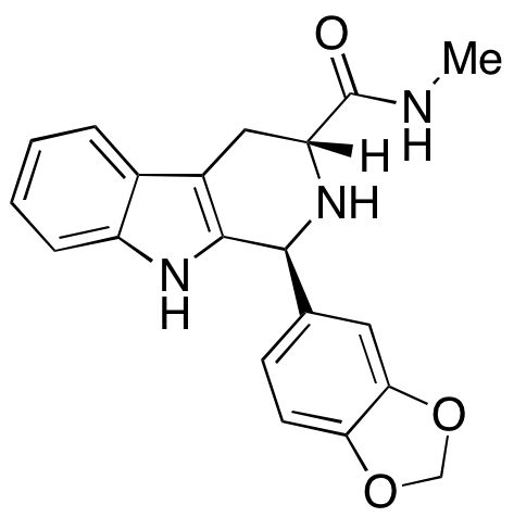 (1S,3R)-1-(1,3-Benzodioxol-5-yl)-2,3,4,9-tetrahydro-N-methyl-1H-pyrido[3,4-b]indole-3-carboxamide