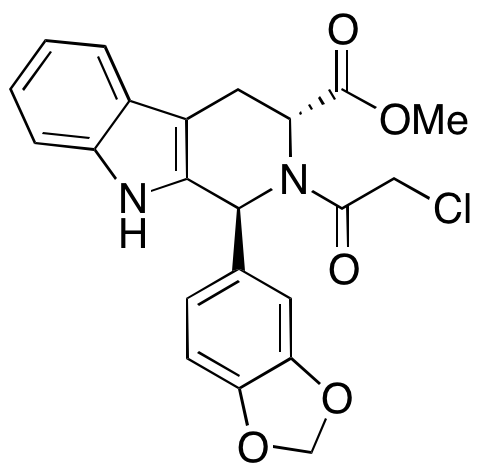 (1S,3R)-1-Benzo[1,3]dioxol-5-yl-2-(2-chloro-acetyl)-2,3,4,9-tetrahydro-1H-b-carboline-3-carboxylic Acid Methyl Ester