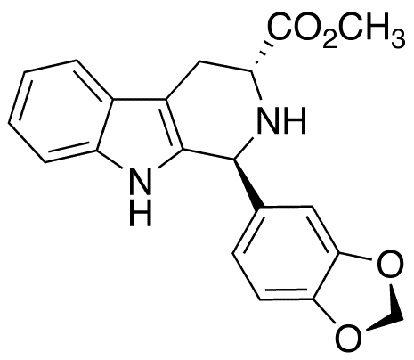 (1S,3R)-Methyl-1,2,3,4-tetrahydro-1-(3,4-methylenedioxyphenyl)-9H-pyrido[3,4-b]indole-3-carboxylate