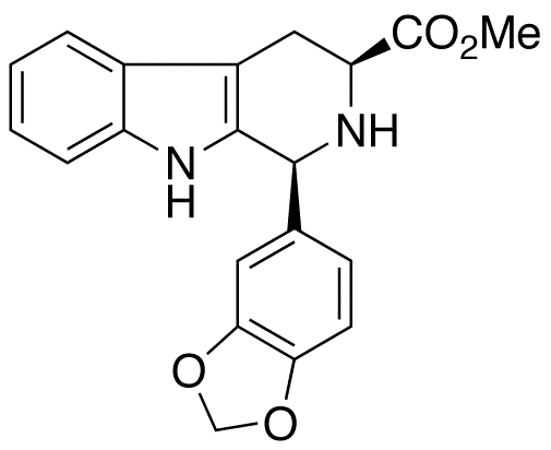 (1S,3S)-1-(1,3-Benzodioxol-5-yl)-2,3,4,9-tetrahydro-1H-pyrido[3,4-b]indole-3-carboxylic Acid Methyl Ester