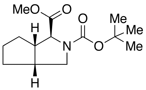 (1S,3aR,6aS)-Hexahydro-cyclopenta[c]pyrrole-1,2(1H)-dicarboxylic Acid 2-(tert-Butyl) Ester 1-Methyl Ester