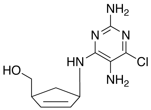 (1S,4R)-4-[(2,5-Diamino-6-chloro-4-pyrimidinyl)amino]-2-cyclopentene-1-methanol