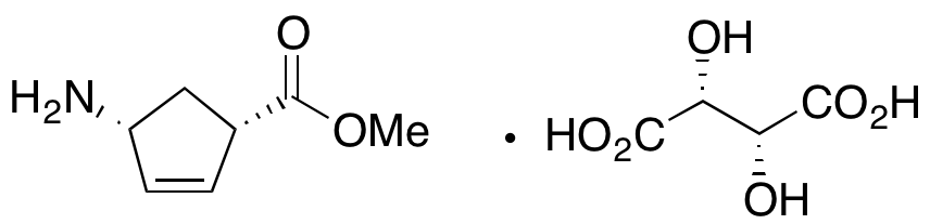 (1S,4R)-4-Amino-2-cyclopentene-1-carboxylic Acid Methyl Ester L-Tartrate