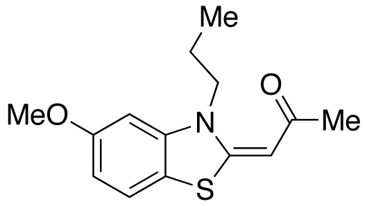 (1Z)-1-(3-Ethyl-5-methoxy-1,3-benzothiazol-2-ylidene)propan-2-one