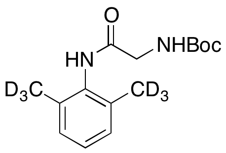 [2-[(2,6-Dimethylphenyl)amino]-2-oxoethyl]carbamic Acid-d6 1,1-Dimethylethyl Ester