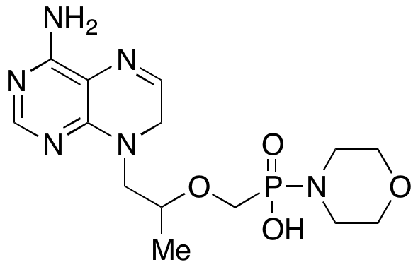 [2-(6-Amino-9H-purin-9-yl)-1-methylethoxy]methyl]-4-morpholinylphosphinic Acid