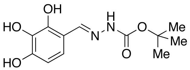 (2,3,4-Trihydroxyphenyl)methylenehydrazinecarboxylic Acid tert-Butyl Ester