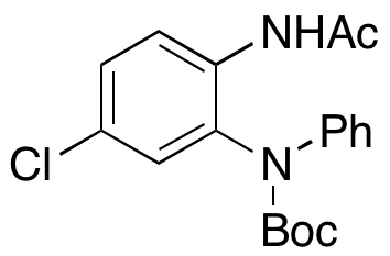 (2-Acetamido-5-chlorophenyl)(phenyl)carbamic Acid tert-Butyl Ester