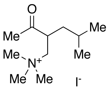 (2-Acetyl-4-methylpentyl)trimethylammonium Iodide