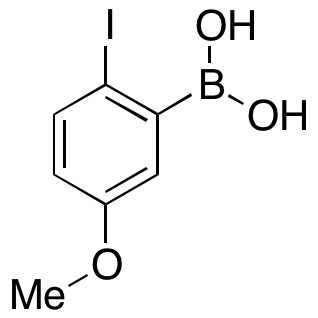 (2-Iodo-5-methoxyphenyl)boronic Acid