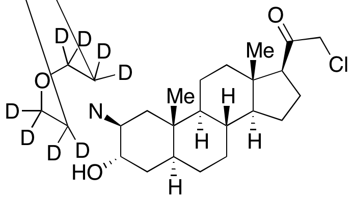 (2β,3α,5α)-21-Chloro-3-hydroxy-2-(4-morpholinyl)-pregnan-20-one-d4