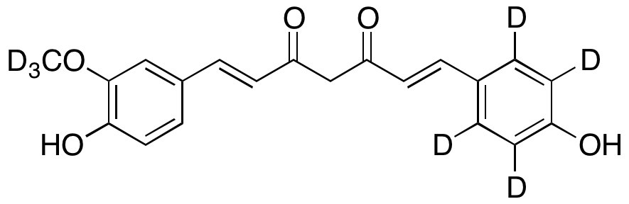 (2E)-Demethoxy Curcumin-d7