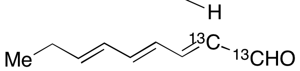 (2E,4E,6E)-2,4,6-Nonatrienal-13C2