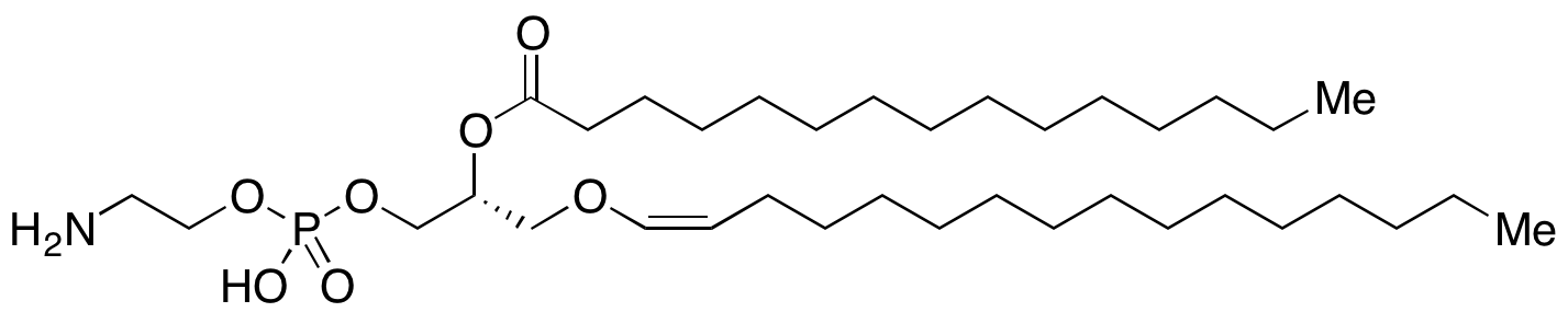 (2R)-1-(((2-Aminoethoxy)(hydroxy)phosphoryl)oxy)-3-((Z)-hexadec-1-en-1-yloxy)propan-2-yl Pentadecanoate