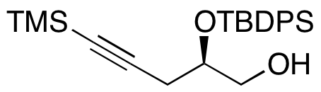 (2R)-2-[[(1,1-Dimethylethyl)diphenylsilyl]oxy]-5-(trimethylsilyl)-4-pentyn-1-ol