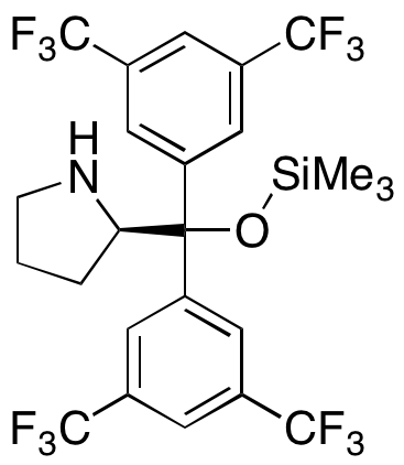 (2R)-2-[Bis[3,5-bis(trifluoromethyl)phenyl][(trimethylsilyl)oxy]methyl]-pyrrolidine