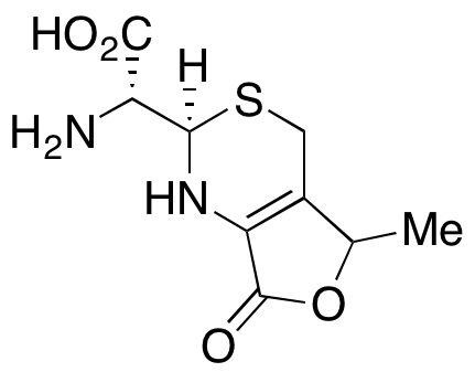 (2R)-2-Amino-2-((2R)-5-methyl-7-oxo-2,4,5,7-tetrahydro-1H-furo[3,4-d][1,3]thiazin-2-yl)acetic Acid