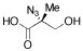 (2R)-2-Azido-3-hydroxy-2-methyl-propanoic Acid