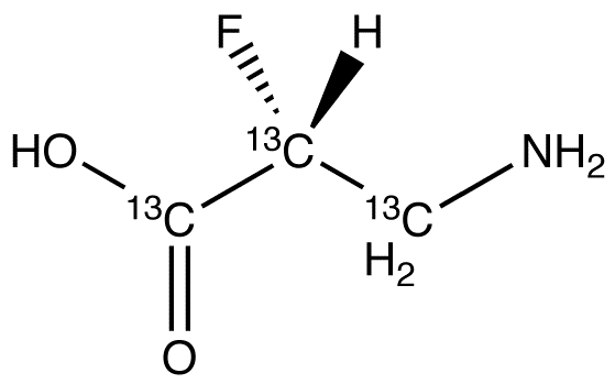 (2R)-3-Amino-2-fluoropropanoic Acid-13C3