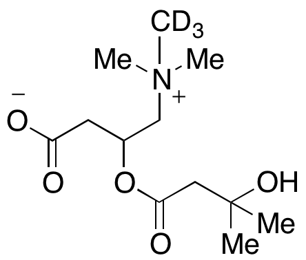 (2R)-3-Hydroxyisovaleroyl-d3 Carnitine