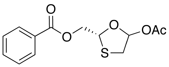 (2R)-5-(Acetyloxy)-1,3-oxathiolane-2-methanol Benzoate