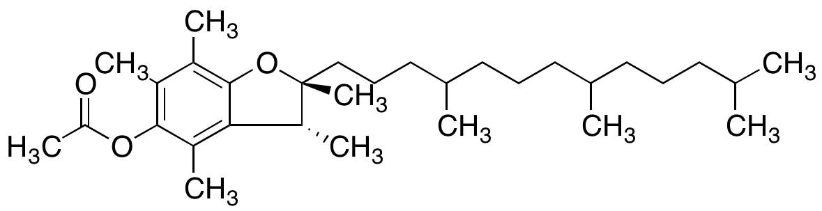 (2R,3R)-Rel-2,3-Dihydro-2,3,4,6,7-pentamethyl-2-(4,8,12-trimethyltridecyl)-5-benzofuranol 5-Acetate