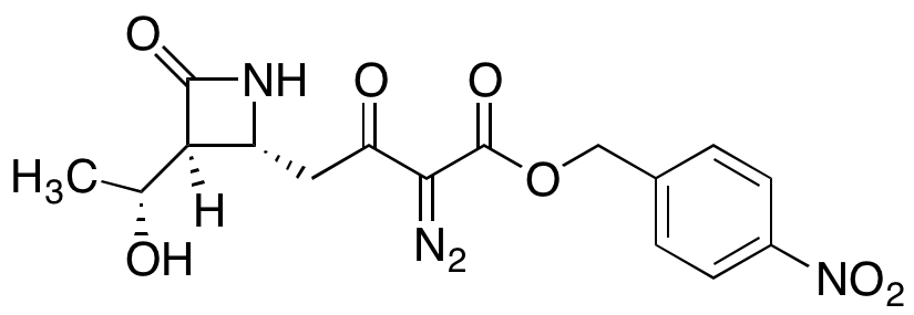 (2R,3S)-α-Diazo-3-[(1R)-1-hydroxyethyl]-β,4-dioxo-2-azetidinebutanoic Acid (4-Nitrophenyl)methyl Ester