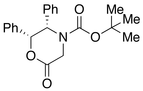 (2R,3S)-6-Oxo-2,3-diphenyl-4-morpholinecarboxylic Acid tert-Butyl Ester