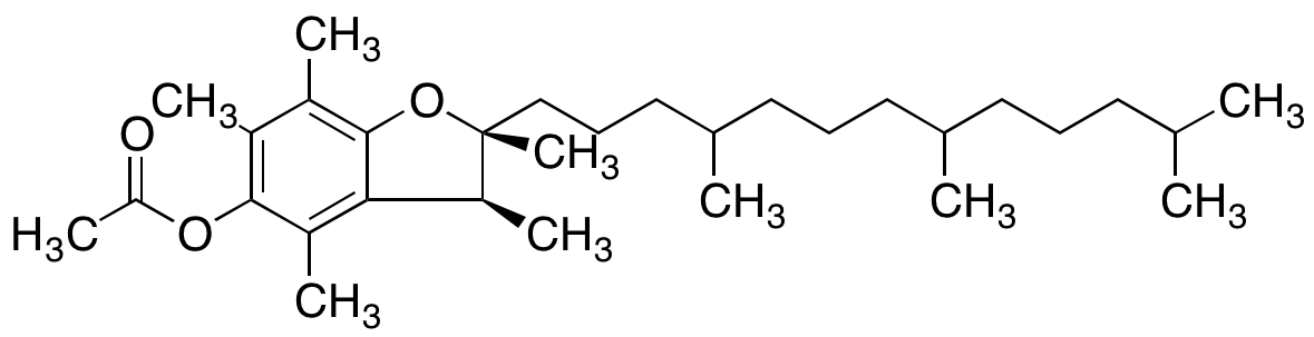 (2R,3S)-Rel-2,3-Dihydro-2,3,4,6,7-pentamethyl-2-(4,8,12-trimethyltridecyl)-5-benzofuranol 5-Acetate