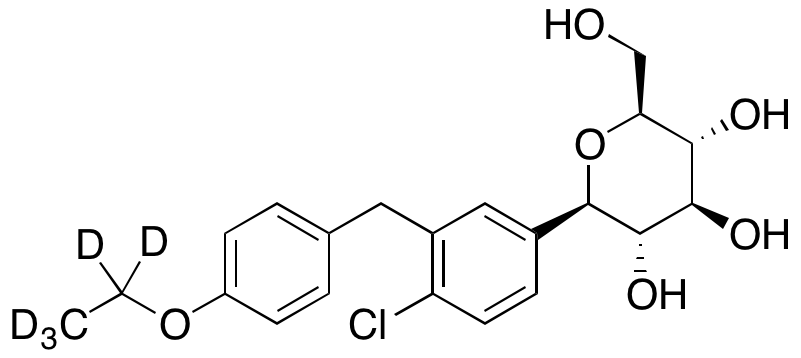 (2R,3S,4S,5R,6S)-2-(4-Chloro-3-(4-ethoxybenzyl)phenyl)-6-(hydroxymethyl)tetrahydro-2H-pyran-3,4,5-triol-d5