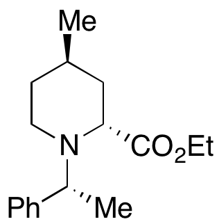 (2R,4R)-Ethyl 4-Methyl-1-((R)-1-phenylethyl)piperidine-2-carboxylate